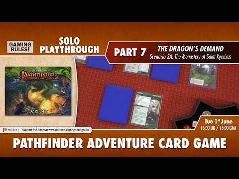 Pathfinder Adventure Card Game - Solo Playthrough - Part 7