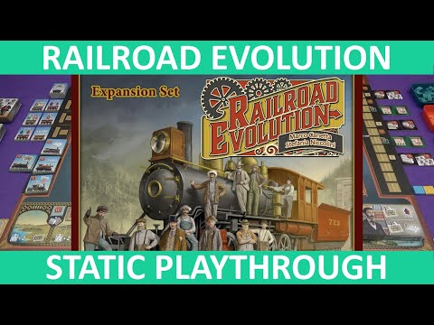 Railroad Revolution: Railroad Evolution | Playthrough (Static Camera) | slickerdrips