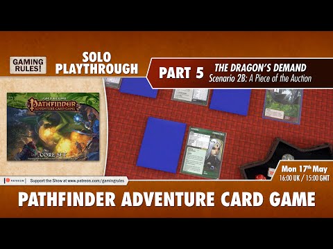 Pathfinder Adventure Card Game - Solo Playthrough - Part 5