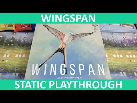 Wingspan - Playthrough (Static Camera) - slickerdrips