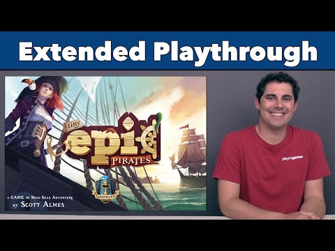 Tiny Epic Pirates Extended Playthrough