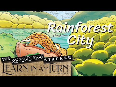 How to Play Rainforest City (Origame) - Learn in a Turn - The Cardboard Stacker