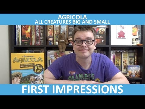 Agricola: All Creatures Big and Small - First Impressions - slickerdrips