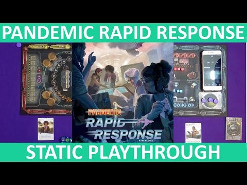 Pandemic: Rapid Response | Playthrough (Static Camera) | slickerdrips