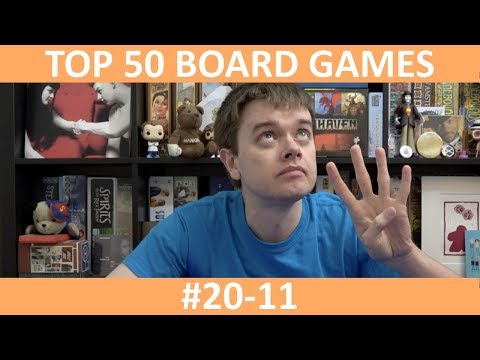 My Top 50 Board Games | Part 4: #20-11 | slickerdrips
