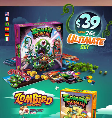 Zombie Tsunami - The Board Game by Lucky Duck Games — Kickstarter