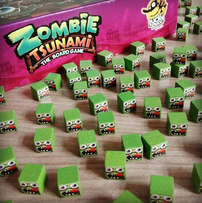 Zombie Tsunami Now Up on Kickstarter! - Boardgame Stories