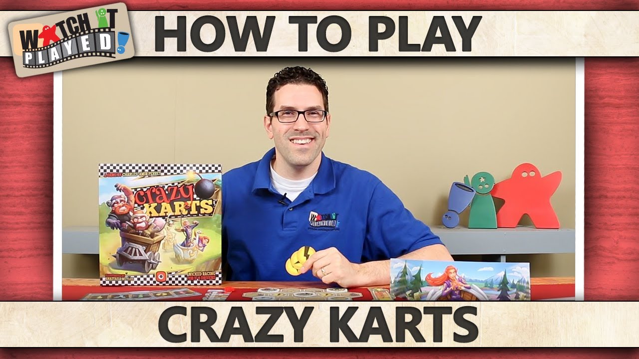 Crazy Karts Boardgame Stories