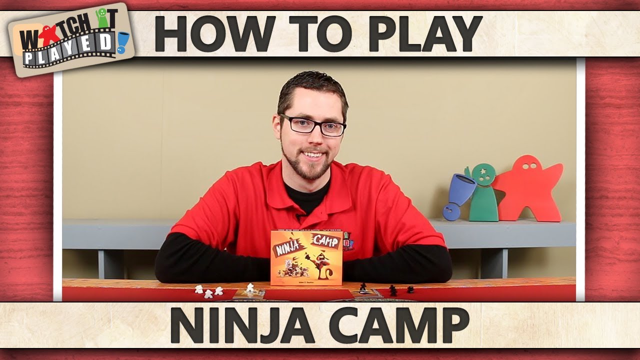 Ninja Camp Boardgame Stories