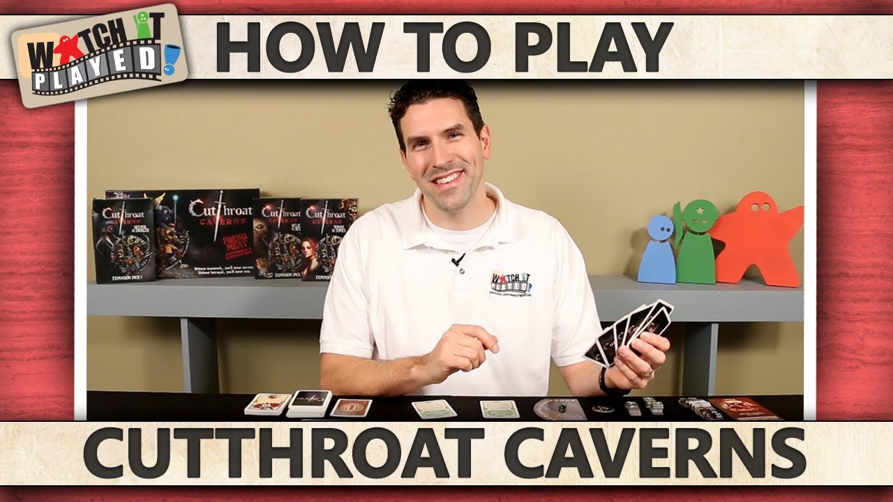 Cutthroat Caverns How To Play Boardgame Stories