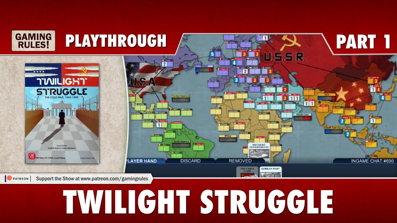 Twilight Struggle Digital Playthrough Part 1 3 Boardgame Stories   Twilight Struggle Digital Playthrough Part 1 