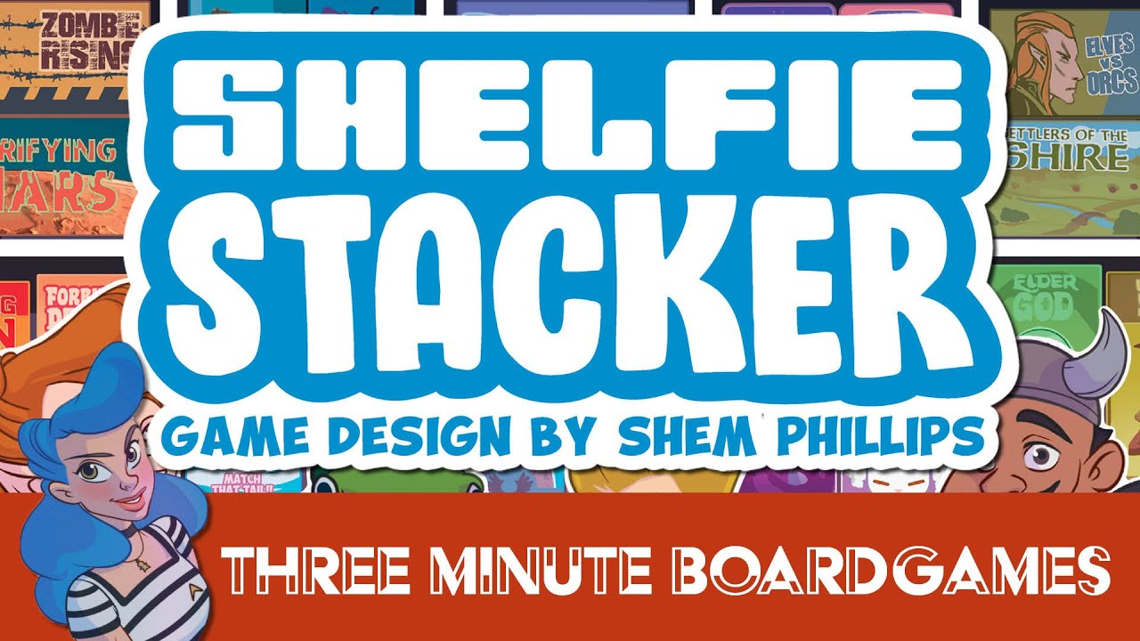 Shelfie Stacker in about 3 minutes Boardgame Stories