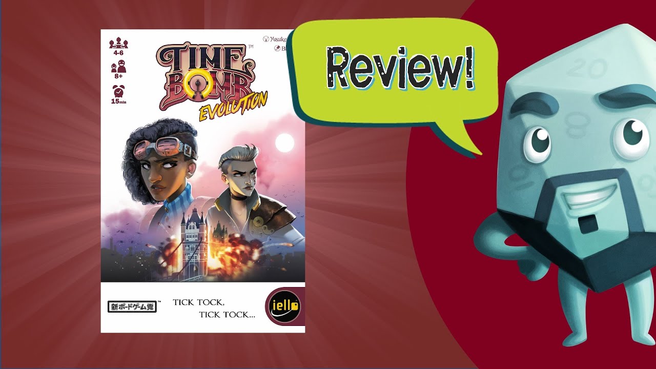 Time Bomb Evolution Review with Zee Garcia Boardgame Stories