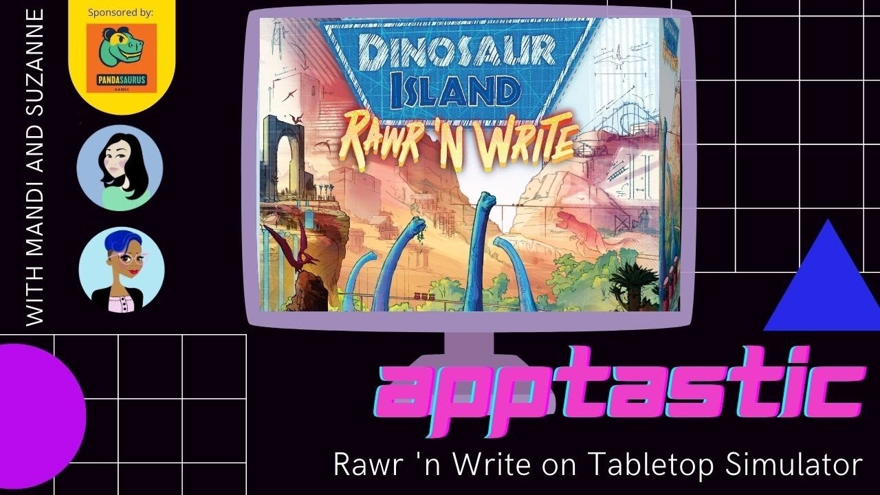 dinosaur island roar and write