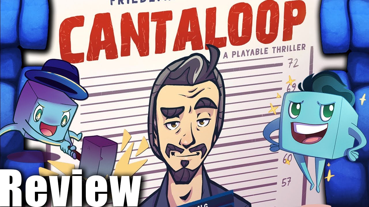 Cantaloop Book 1 Breaking into Prison Review with Tom Vasel