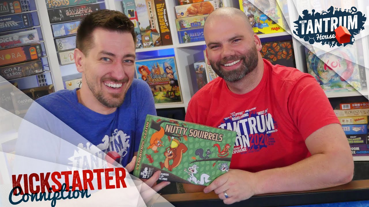 Nutty Squirrels Kickstarter Overview - Boardgame Stories