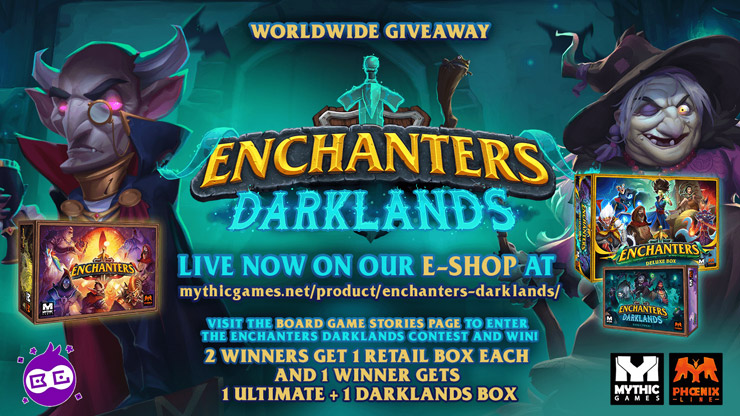 Enchanters Darklands Giveaway! - Boardgame Stories