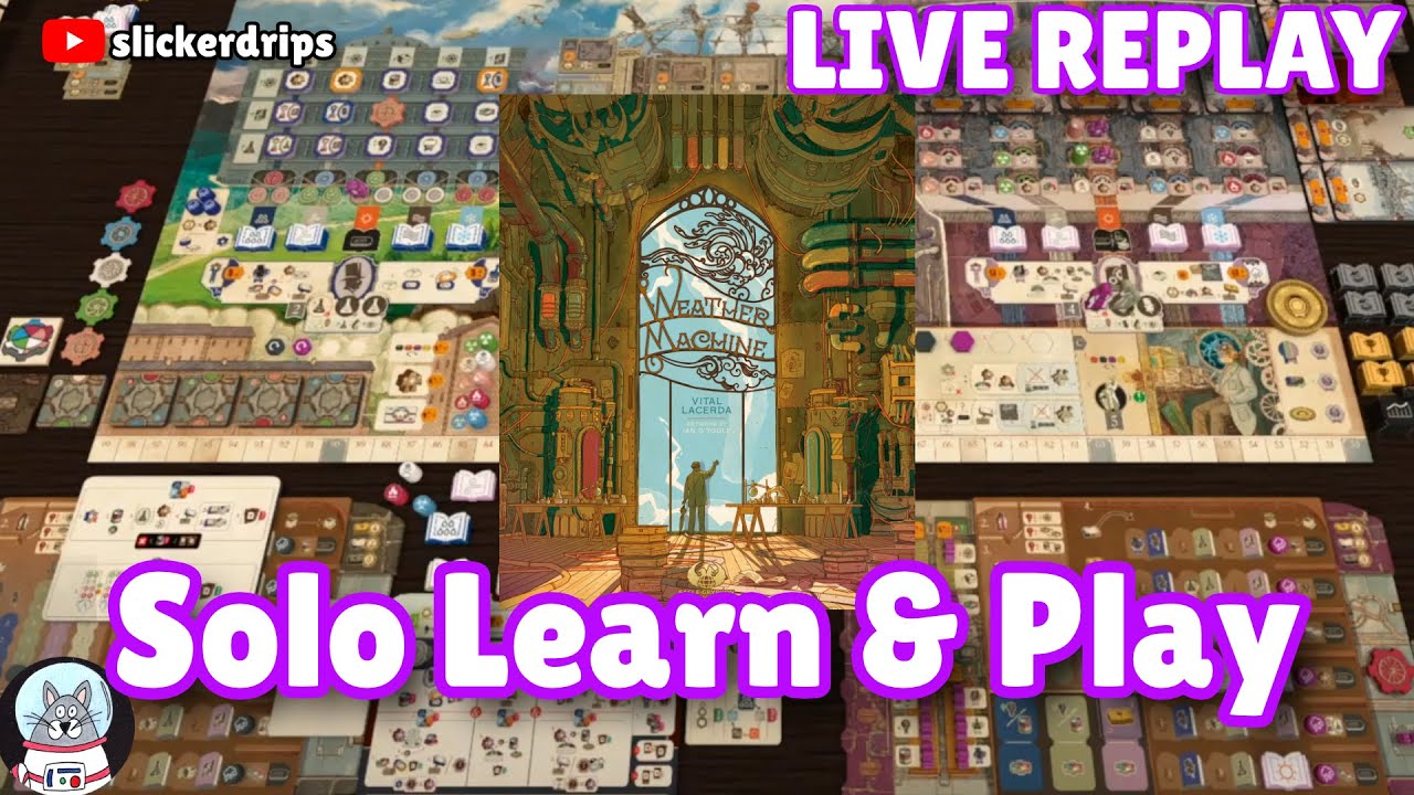 Weather Machine - Learning & Playing Solo - Boardgame Stories