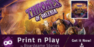 Thrones of Valeria- Print and Play