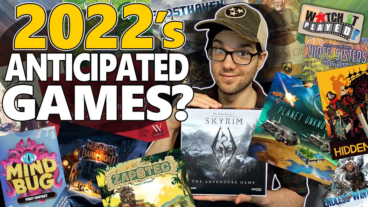 Most anticipated board games of 2022 & more questions! Matthew Answers