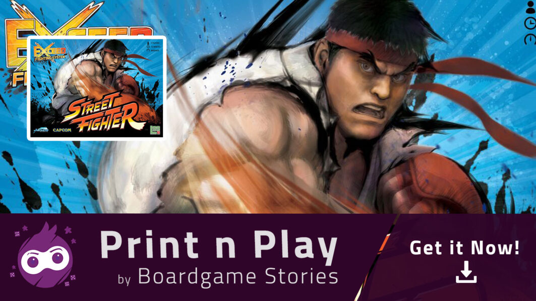 EXCEED: Street Fighter Review - Board Game Quest