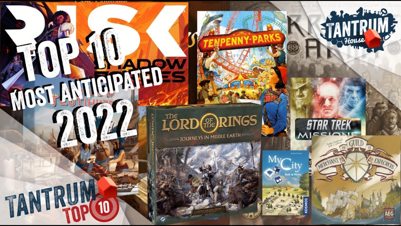 Top 10 Anticipated Board Games 2022 Boardgame Stories