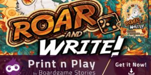 Roar and Write – Print n Play