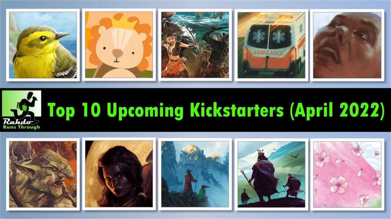 Top 10 Kickstarter Games (April 2022) The R&R Show 34