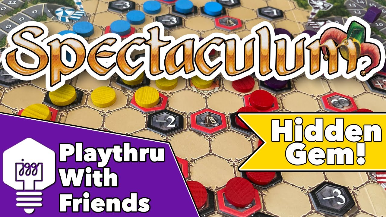 Spectaculum Playthru With Friends Boardgame Stories