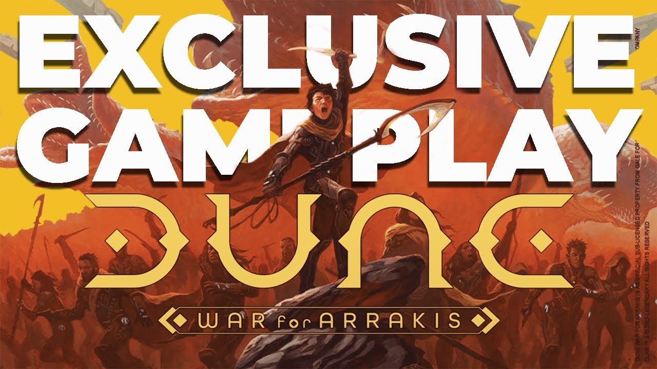 CMON"s Dune: War for Arrakis - Gameplay with the Designer - Boardgame  Stories