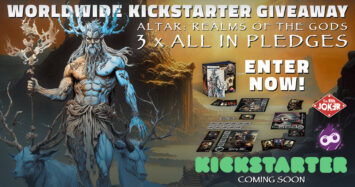 Altar: Realms of the gods – Worldwide Kickstarter Giveaway!
