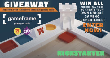 🎲 Giveaway! Transform your table to a versatile gaming table ⚔️