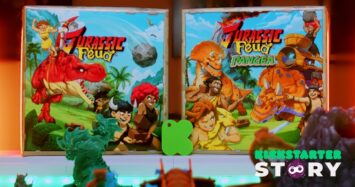 Jurassic Feud board game – Kickstarter Story